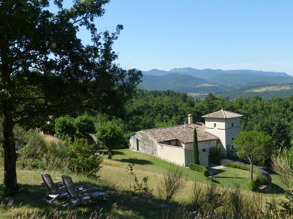 Domaine Du Roc Hotel Saou Bagian luar foto