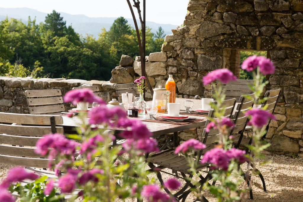 Domaine Du Roc Hotel Saou Bagian luar foto