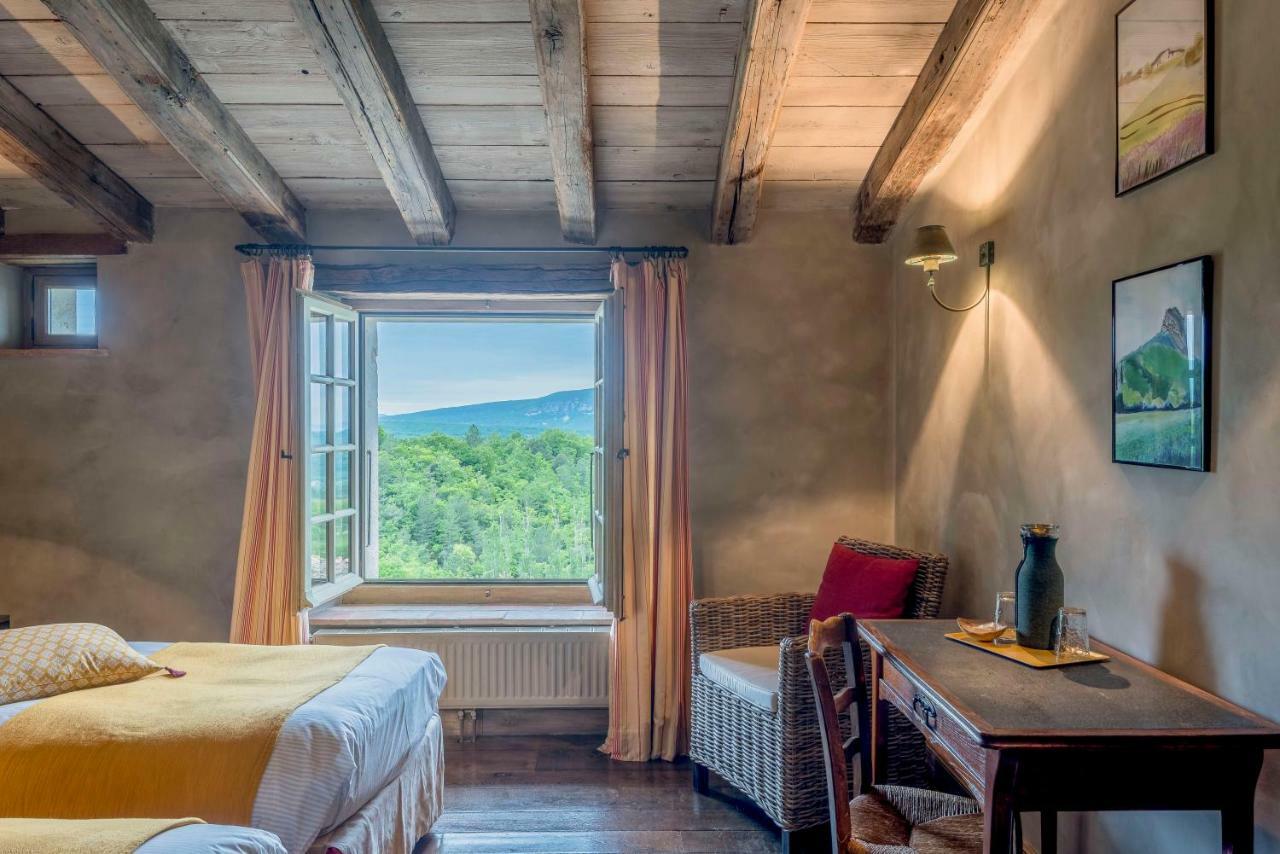Domaine Du Roc Hotel Saou Bagian luar foto