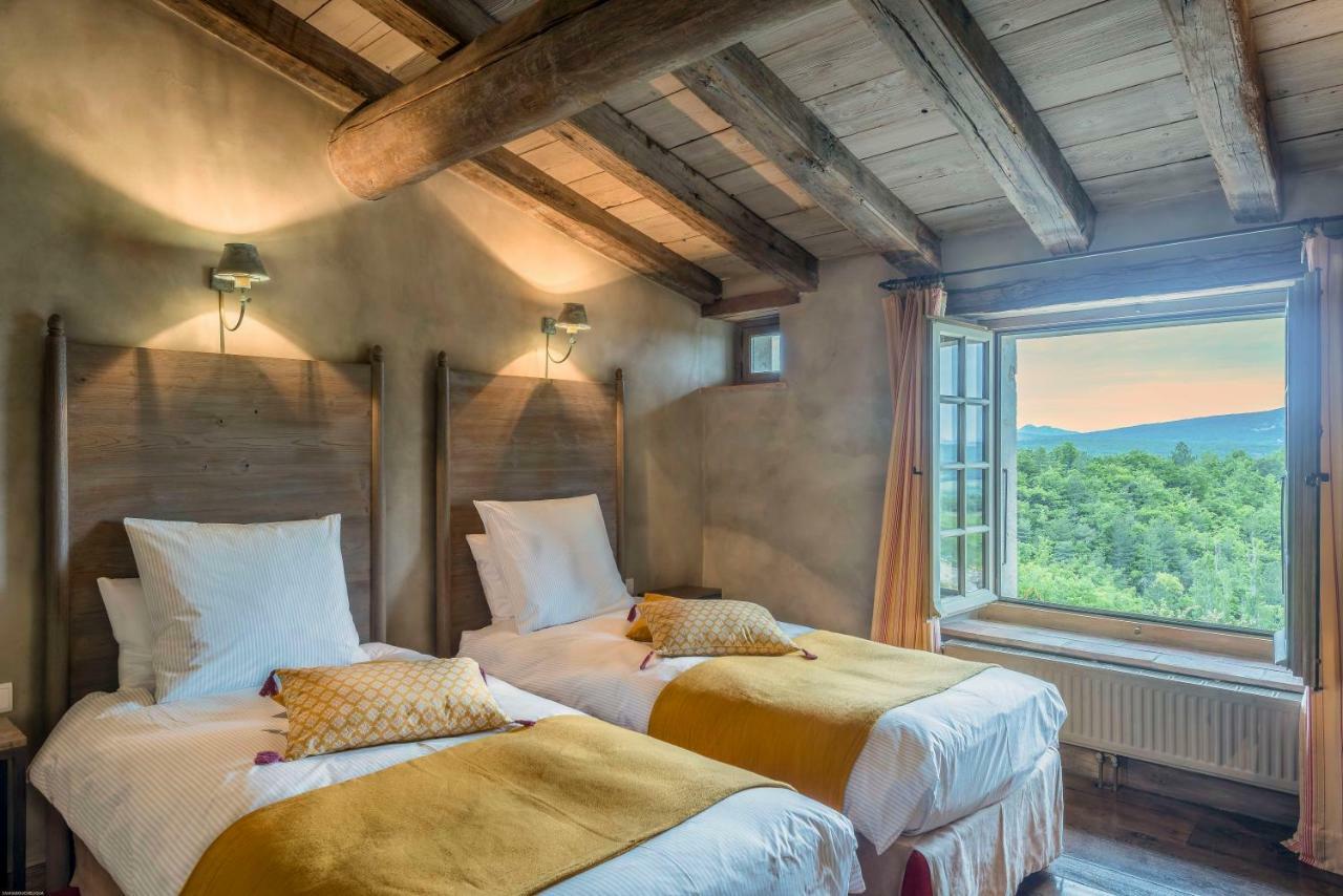 Domaine Du Roc Hotel Saou Bagian luar foto