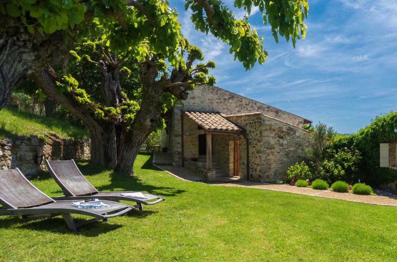 Domaine Du Roc Hotel Saou Bagian luar foto